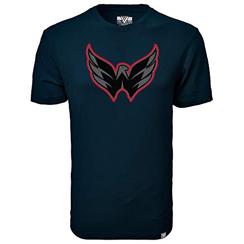 Levelwear NHL Washington Capitals Mens Principle Backlight Mens Tee, Navy, Medium Levelwear NHL Washington Capitals Mens Principle Backlight Mens Tee, Navy, Medium
