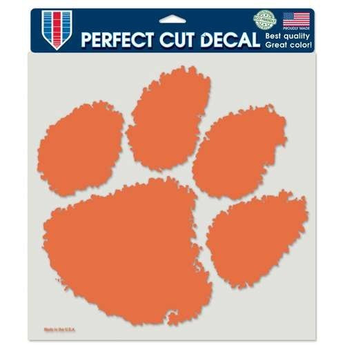 Wincraft Clemson Tigers Full Color Die Cut Decal - 8" X 8"