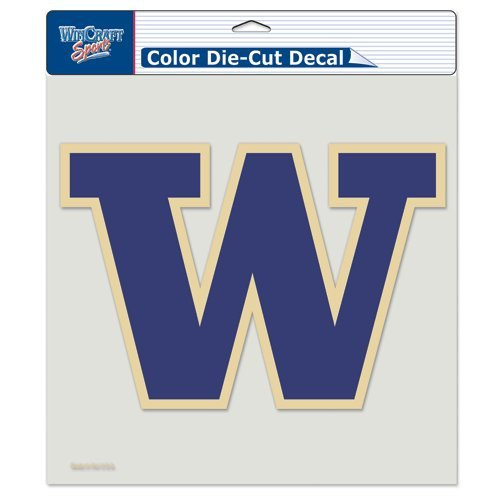 WinCraft Washington Huskies Full Color Die Cut Decal - 8" X 8"