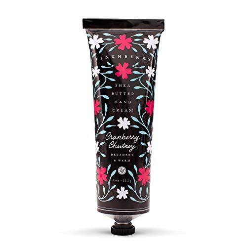 Finchberry Hand Cream, Shea Butter and Aloe Vera to Restore Dry Hands, Nourishing Lightweight Formula (Cranberry Chutney) 4oz Finchberry Hand Cream, Shea Butter and Aloe Vera to Restore Dry Hands, Nourishing Lightweight Formula (Cranberry Chutney) 4oz