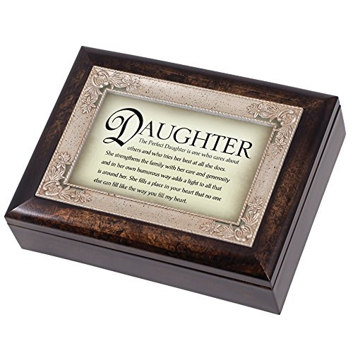 Cottage Garden The Perfect Daughter Burlwood Jewelry Music Box Plays Amazing Grace Cottage Garden The Perfect Daughter Burlwood Jewelry Music Box Plays Amazing Grace