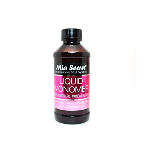 1 MIA SECRET 4 oz / 120ml LIQUID MONOMER PROFESSIONAL ACRYLIC NAIL SYSTEM