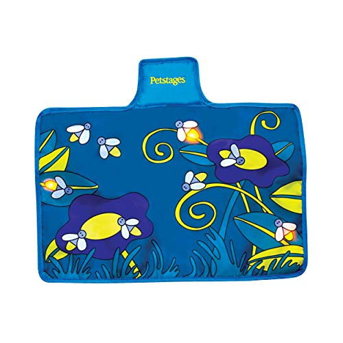 Nighttime Quiet Cat Toy Quiet Glow Firefly Mat Toy by Petstages