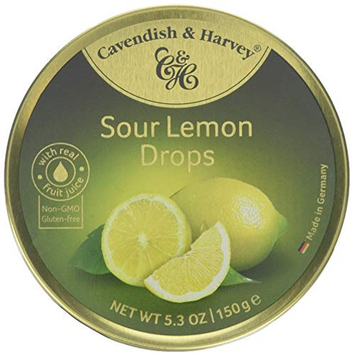 Cavendish And Harvey Candy (3 Pack) Fruit Hard Candy Tin 5.3 Ounces Imported German Candy (Sour Lemon Drops) Cavendish And Harvey Candy (3 Pack) Fruit Hard Candy Tin 5.3 Ounces Imported German Candy (Sour Lemon Drops)