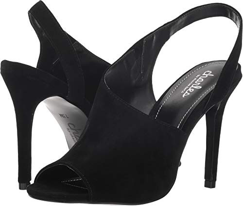 CHARLES BY CHARLES DAVID Riot Pump Black Suede 8.5
