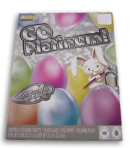 Dudley's Go Platinum Egg Coloring Kit
