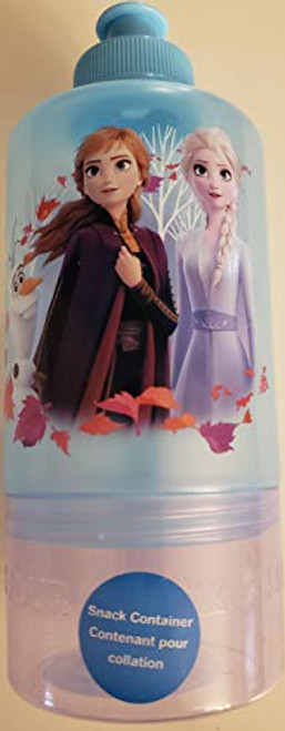 Zak! Designs Disney Frozen II water bottle with detachable snack storage cup Zak! Designs Disney Frozen II water bottle with detachable snack storage cup