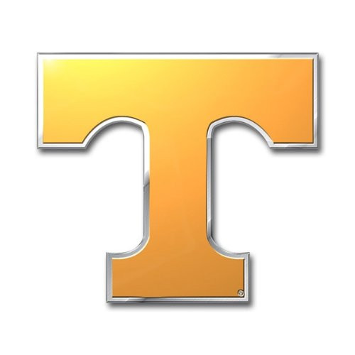 FANMATS University of Tennessee Heavy Duty Aluminum Color Emblem