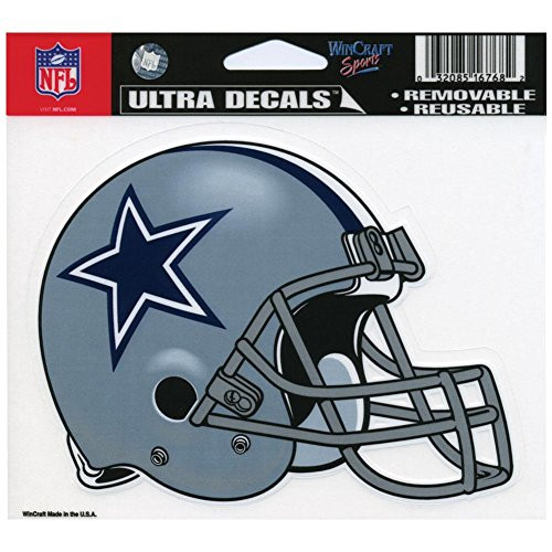 Wincraft Dallas Cowboys - Helmet Decal - Grey