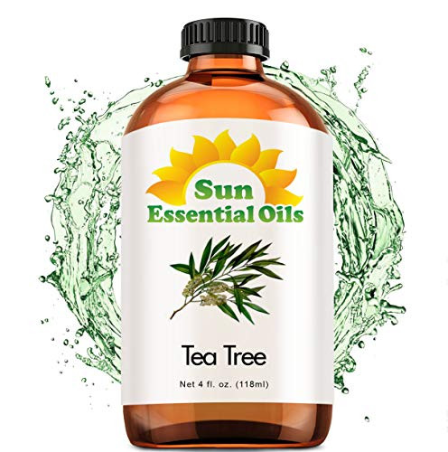Tea Tree Essential Oil (Huge 4oz Bottle) Bulk Tea Tree Oil - 4 Ounce