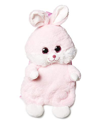 Plush Backpack - Animal Backpack for Toddlers, Kids - 14" Bunny Backpack