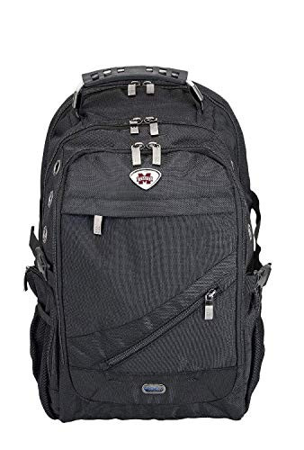 AdSpec NCAA Mississippi State Bulldogs Collegiate Executive BackpackCollegiate Executive Backpack, Black, One Size