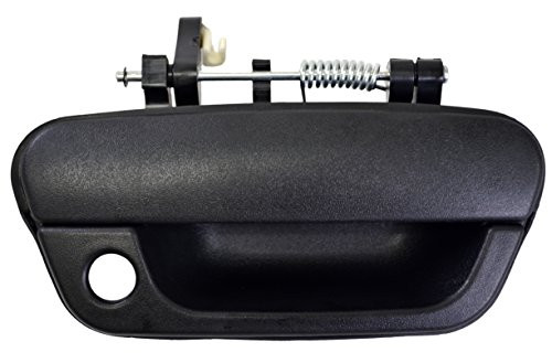 PT Auto Warehouse GM-3006A-FR - Outside Exterior Outer Door Handle, Textured Black - Passenger Side Front