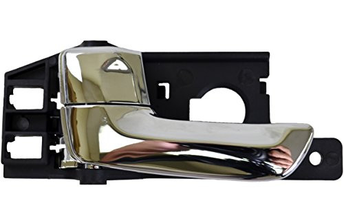 PT Auto Warehouse KI-2501M-LH - Inside Interior Inner Door Handle, Chrome - Driver Side