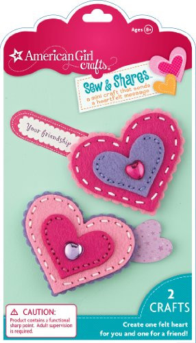 EK Success American Girl Crafts Sew and Shares, Hearts