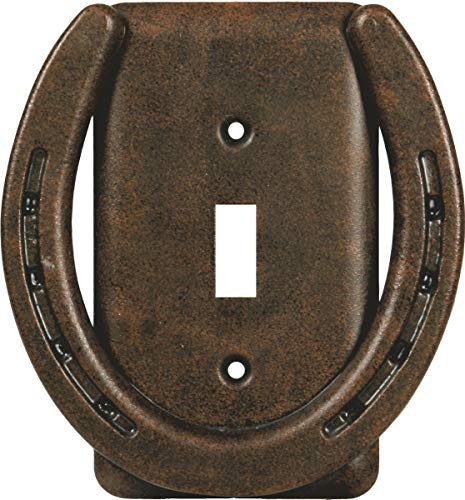 River's Edge Products Horseshoe Single Switch Cover