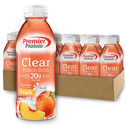 Premier Protein Premier Clear Protein Drink Peach (12/16.9 Fl Oz Net Wt 202.8 ), 202.8 Fl Oz