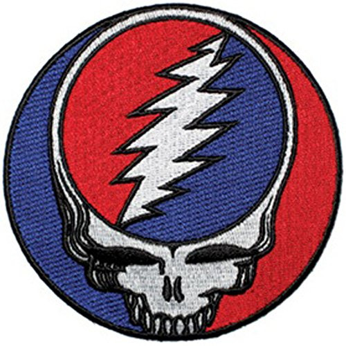 C&D Visionary Application Grateful Dead Steal Your Face Patch