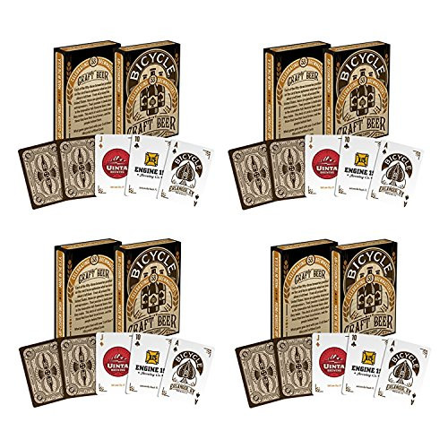 Bicycle Craft Beer Playing Cards (4-Pack)