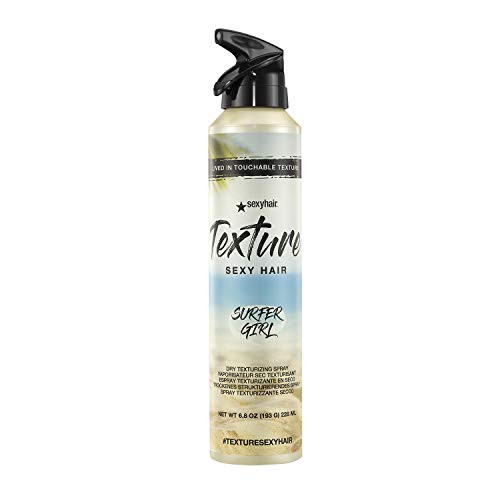 SexyHair Texture Surfer Girl Dry Texturizing Spray, Coconut, 6.8 oz