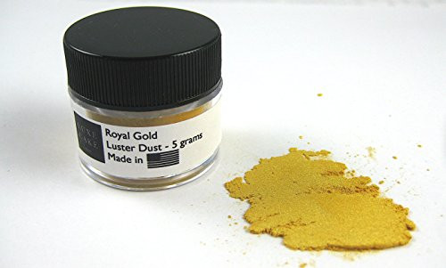 Royal Gold Luster Dust Luxury Cake Dust, 5 grams, USA Made