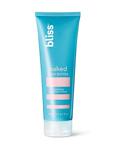 Bliss - Bliss - Naked Body Butter | Maximum Moisture Cream | Daily Moisturizer for Women & Men | Vegan | Fragrance Free | Cruelty Free | Paraben Free | 6.7 fl. oz.