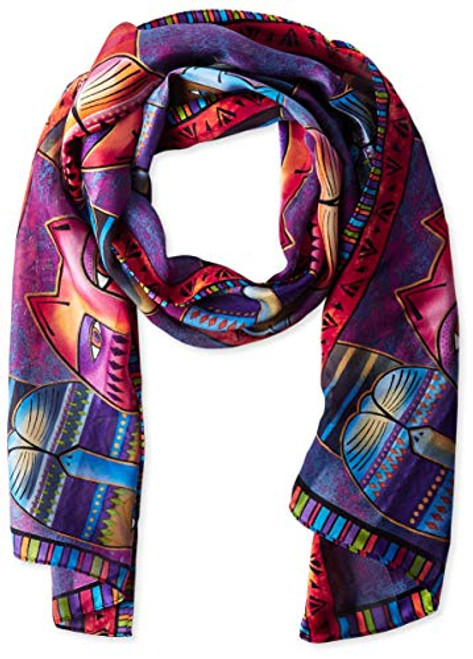 Laurel Burch Scarves, Three Amigos Laurel Burch Scarves, Three Amigos