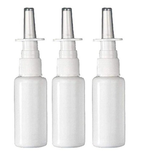 12PCS 30ML/1oz Empty Refillable White Plastic Medical Nasal Spray Bottles Pump Sprayer Container Vial Pot for Saline Water Wash Applications Irrigation 12PCS 30ML/1oz Empty Refillable White Plastic Medical Nasal Spray Bottles Pump Sprayer Container Vial Pot for Saline Water Wash Applications Irrigation
