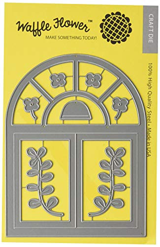 Waffle Flower Crafts A2 Arch Window Die