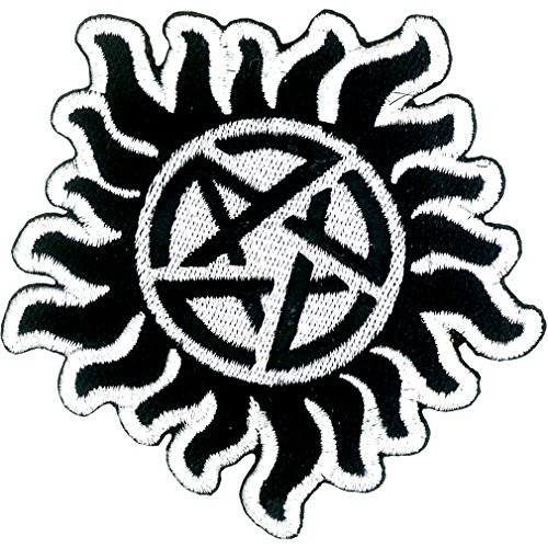 Ata-Boy Supernatural Anti-Possession Charm 3.3" Full Color Embroidery Iron-On Patch