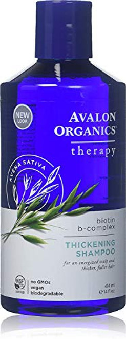 Avalon Organics Biotin B-Complex Thickening Shampoo, 14 Fluid Ounce