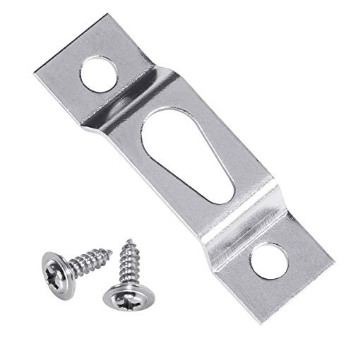 Hidden Picture Hangers kit Frame Hanging Hardware Two Holes with Screw Pack of 100 Pcs