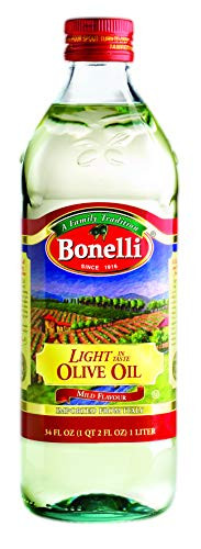 Bonelli Light Olive Oil 33.8 Fl Oz Glass