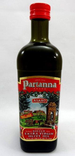 Partanna Extra Virgin Olive Oil 17 Fl Oz Bottle