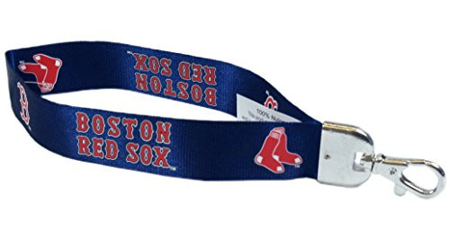 Pro Specialties Group MLB Boston Red Sox Wristlet Lanyard, Midnight Navy, One Size Pro Specialties Group MLB Boston Red Sox Wristlet Lanyard, Midnight Navy, One Size