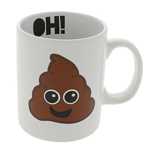 Formation Brands Ceramic Emoji Oh! Poop Mug