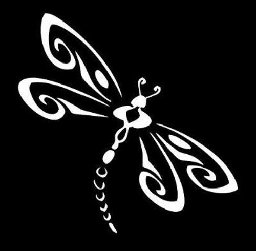Makarios LLC Dragonfly Bugs Cars Trucks Vans Walls Laptop MKR| White |5.5 x 5.5|MKR970 Makarios LLC Dragonfly Bugs Cars Trucks Vans Walls Laptop MKR| White |5.5 x 5.5|MKR970