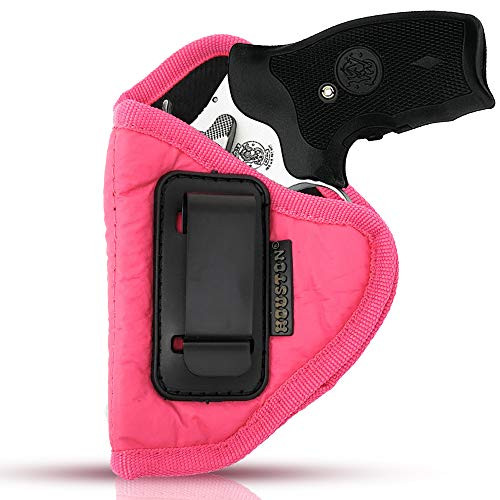 IWB Woman Pink Revolver Holster - Houston - ECO Leather Concealed Carry Soft | Suede Interior for Maximum Protection Fits Any 38 J Frames, S&W, Charter Arms, Rossi 38, Taurus,BG (Left) (CHPK-60-LH) IWB Woman Pink Revolver Holster - Houston - ECO Leather Concealed Carry Soft | Suede Interior for Maximum Protection Fits Any 38 J Frames, S&W, Charter Arms, Rossi 38, Taurus,BG (Left) (CHPK-60-LH)