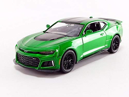 Motormax  Chevrolet Camaro zl1-2017 Collectible, 79351gr Car, Green