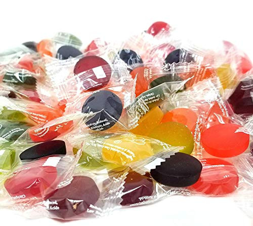 CrazyOutlet Eda's Sugar Free Mixed Fruit Kosher Hard Candy, Naturally Sweetened, 2 lbs