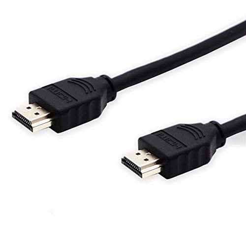 4K UHD HDMI to HDMI High Speed Cable - 4k HDMI 2.0 (Supports 4k@30hz / 4K@60hz), 1080p Full HD/UHD Ultra High Definition & Audio Return, 1.8M / 6Ft Compatible w/Dell, MacBook, MacBook Pro etc