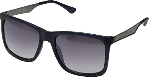 GUESS GF0171 Matte Blue/Gradient Smoke One Size