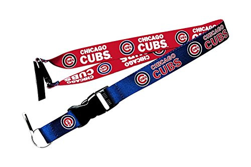 aminco Chicago Cubs Reversible Clip Lanyard Keychain Id Ticket Holder