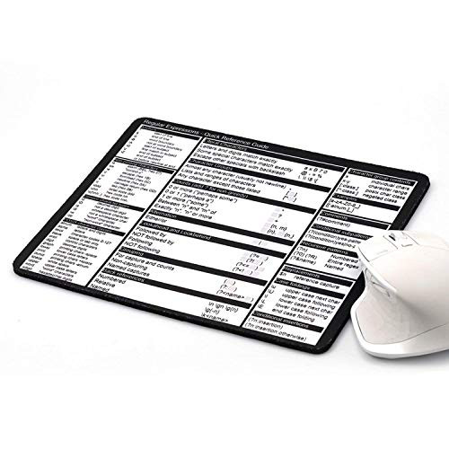 Regular Expressions Mouse Pad Hacker Programmer Program Commend Mouse Pads Birthday Gift Christmas Present