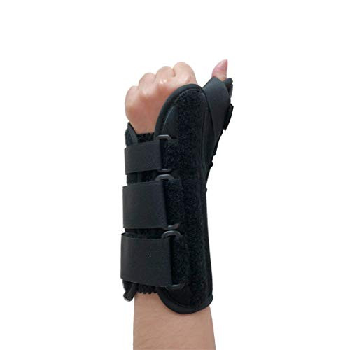 Wrist Support Brace with Thumb Spica (Left, Medium)