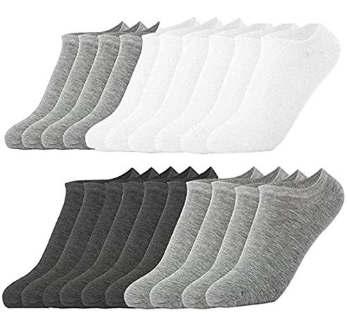 10 Pairs Ankle Socks No Show Sock Low-Cut Athletic Men Women Cotton Socks 10 Pairs Ankle Socks No Show Sock Low-Cut Athletic Men Women Cotton Socks