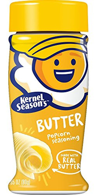 Kernel Season's Popcorn Seasoning, Butter, 2.85 Ounce (Pack of 6) Kernel Season's Popcorn Seasoning, Butter, 2.85 Ounce (Pack of 6)