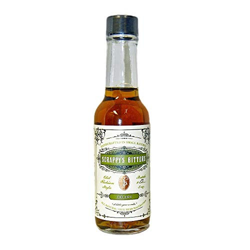 Scrappy's Bitters - Celery, 5 ounces - Organic Ingredients, Finest Herbs and Zests, No Extracts, Artificial Flavors, Chemicals or Dyes. Made in the USA Scrappy's Bitters - Celery, 5 ounces - Organic Ingredients, Finest Herbs and Zests, No Extracts, Artificial Flavors, Chemicals or Dyes. Made in the USA