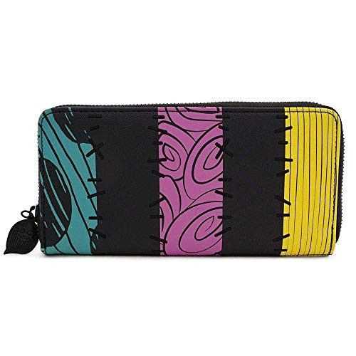 Loungefly x Nightmare Before Christmas Sally Cosplay Zip-Around Wallet, multi-colored, Standard