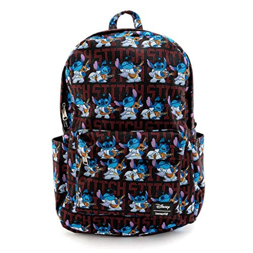 Loungefly Elvis Stitch All Over Print Backpack